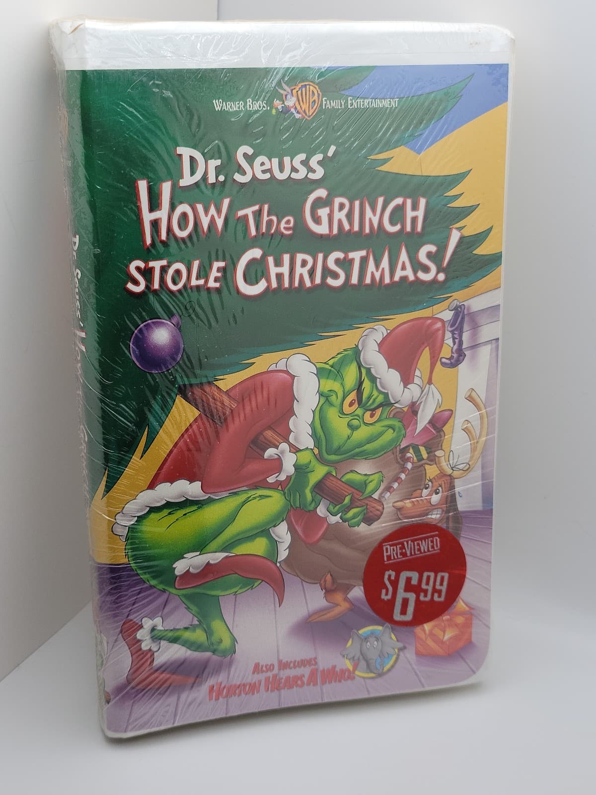 How the Grinch Stole Christmas | VHS | 1999 |  VG | Pre-Owned Sealed | Fast Ship