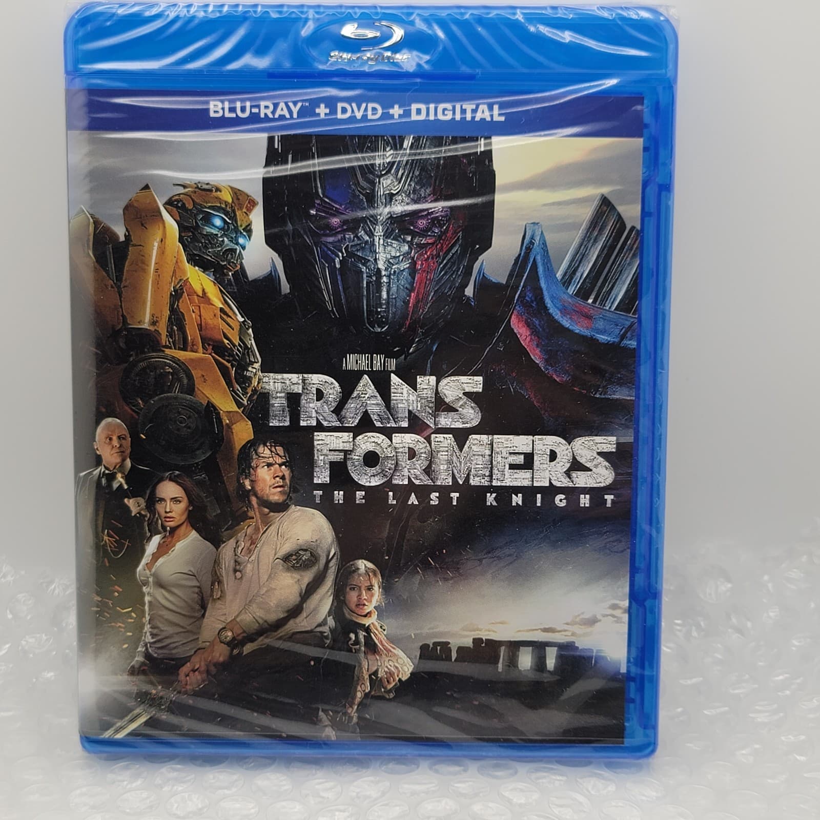 Transformers The Last Knight | Blu-ray + DVD | 2017 | Wahlberg | Sealed New