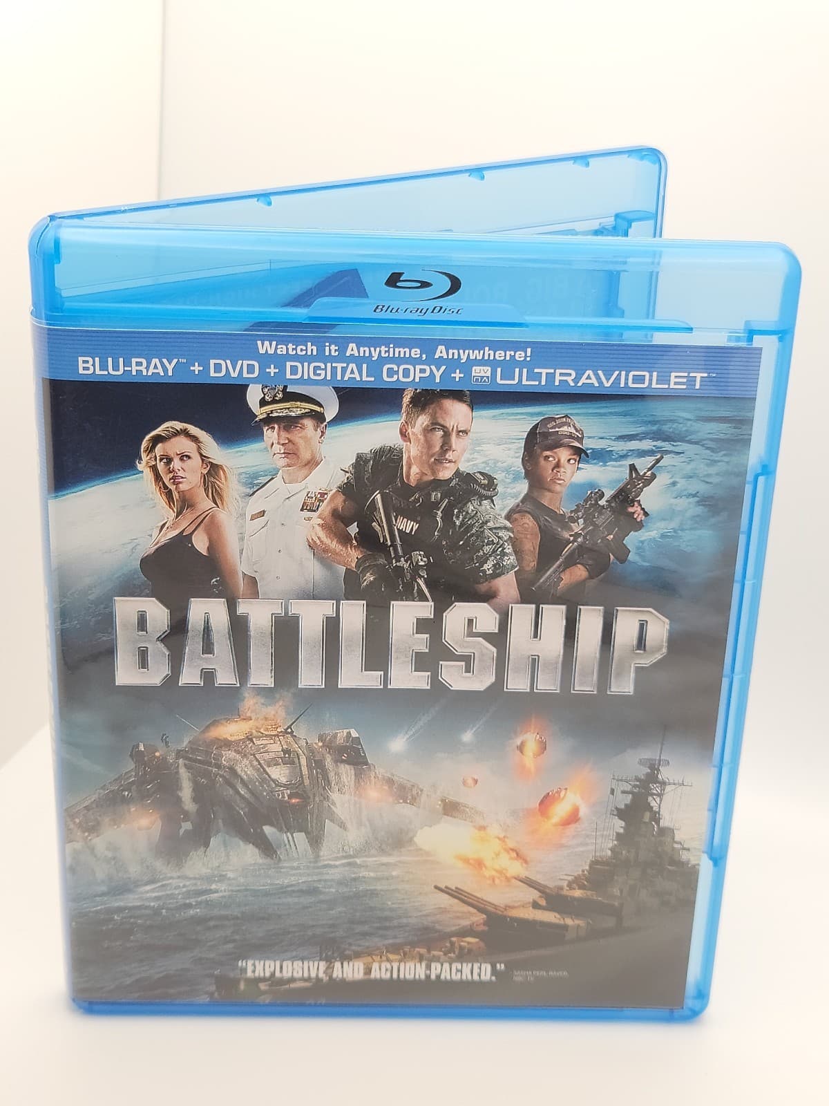 Battleship | Blu-ray | 2012 | VG+ | No Digital | Fast Shipping |