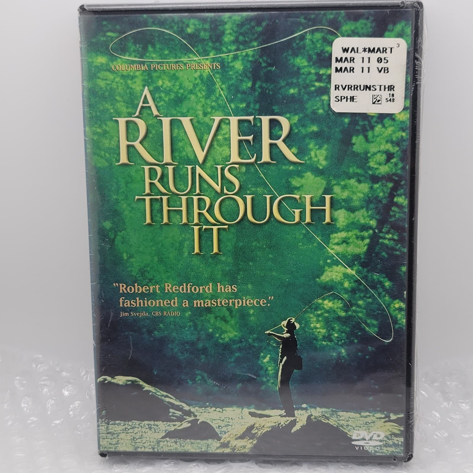 A River Runs Through It | DVD | 1992 | Brad Pitt | Robert Redford | Sealed New