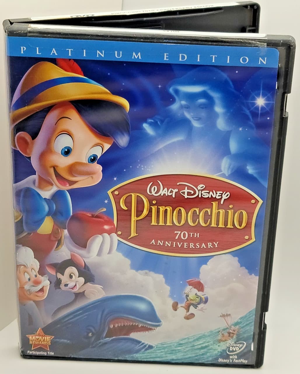 Pinocchio | DVD | 70th Platinum | 2-Disc Set | Disney | Good | Fast Shipping