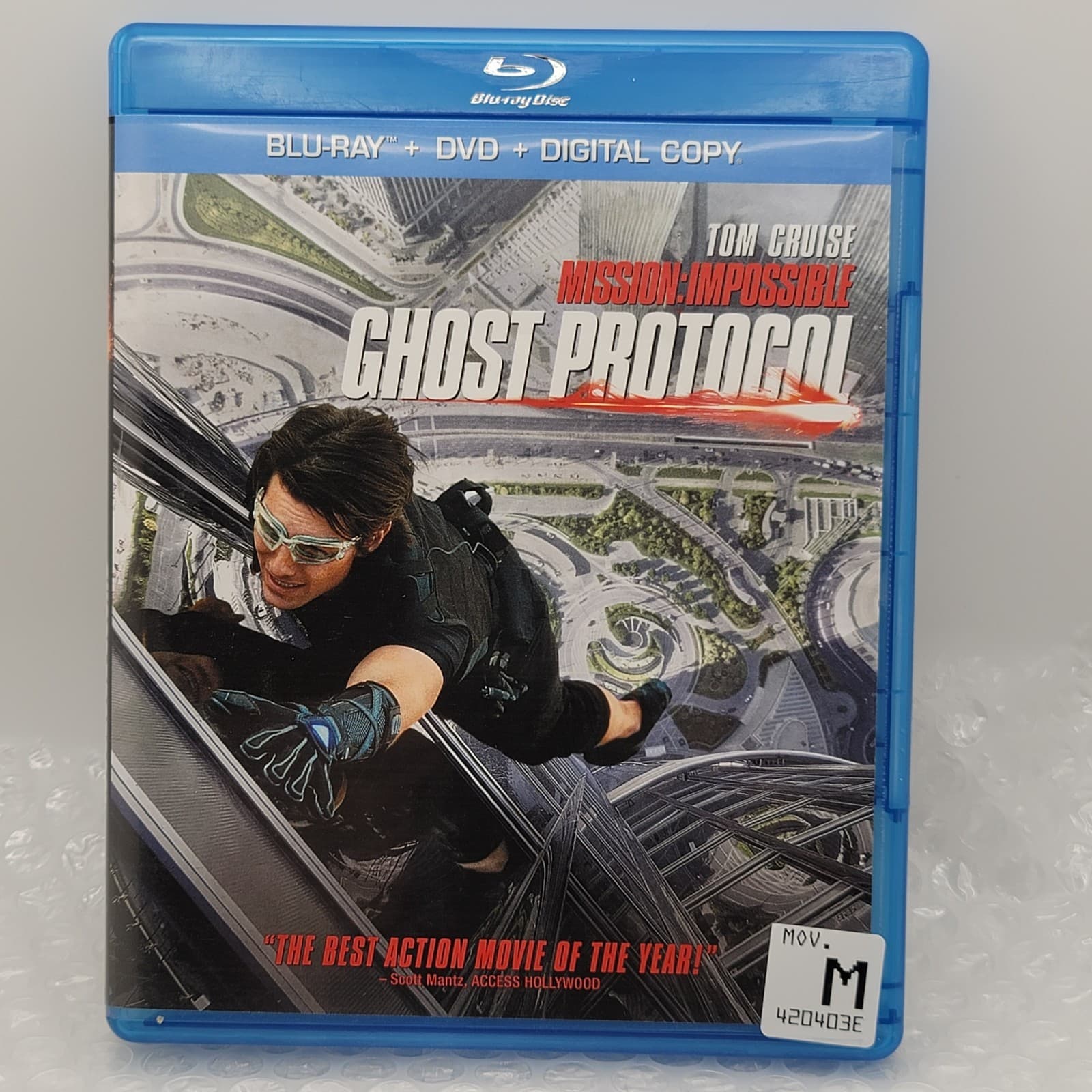 Mission Impossible Ghost Protocol | Blu-ray Only | 2011 | Tom Cruise | G+