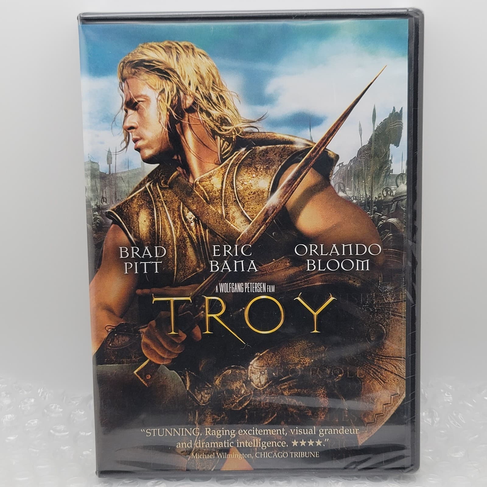 Troy | DVD | 2004 | Brad Pitt | Orlando Bloom | Sealed New | Fast Ship
