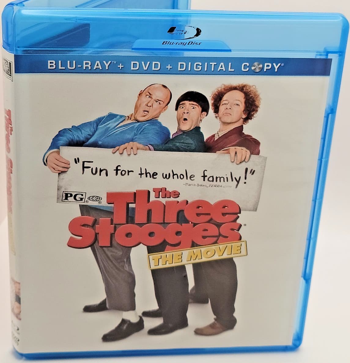 The Three Stooges | Blu-ray | 2012 | Hayes | Sasso | No Digital | Free Ship