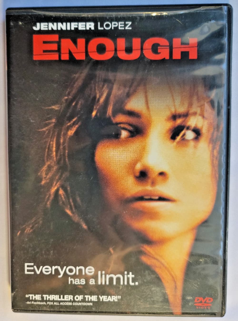 Enough | DVD | 2002 | Jennifer Lopez | Billy Campbell | Thriller | Fast Shipping