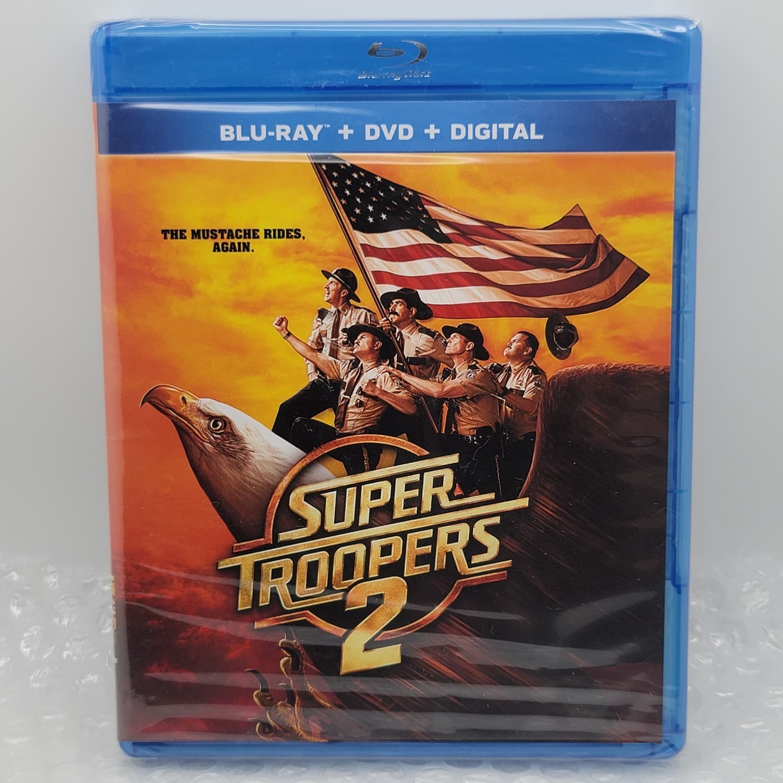 Super Troopers 2 | Blu-ray + DVD | 2018 | Rob Lowe | Sealed New | Fast Ship
