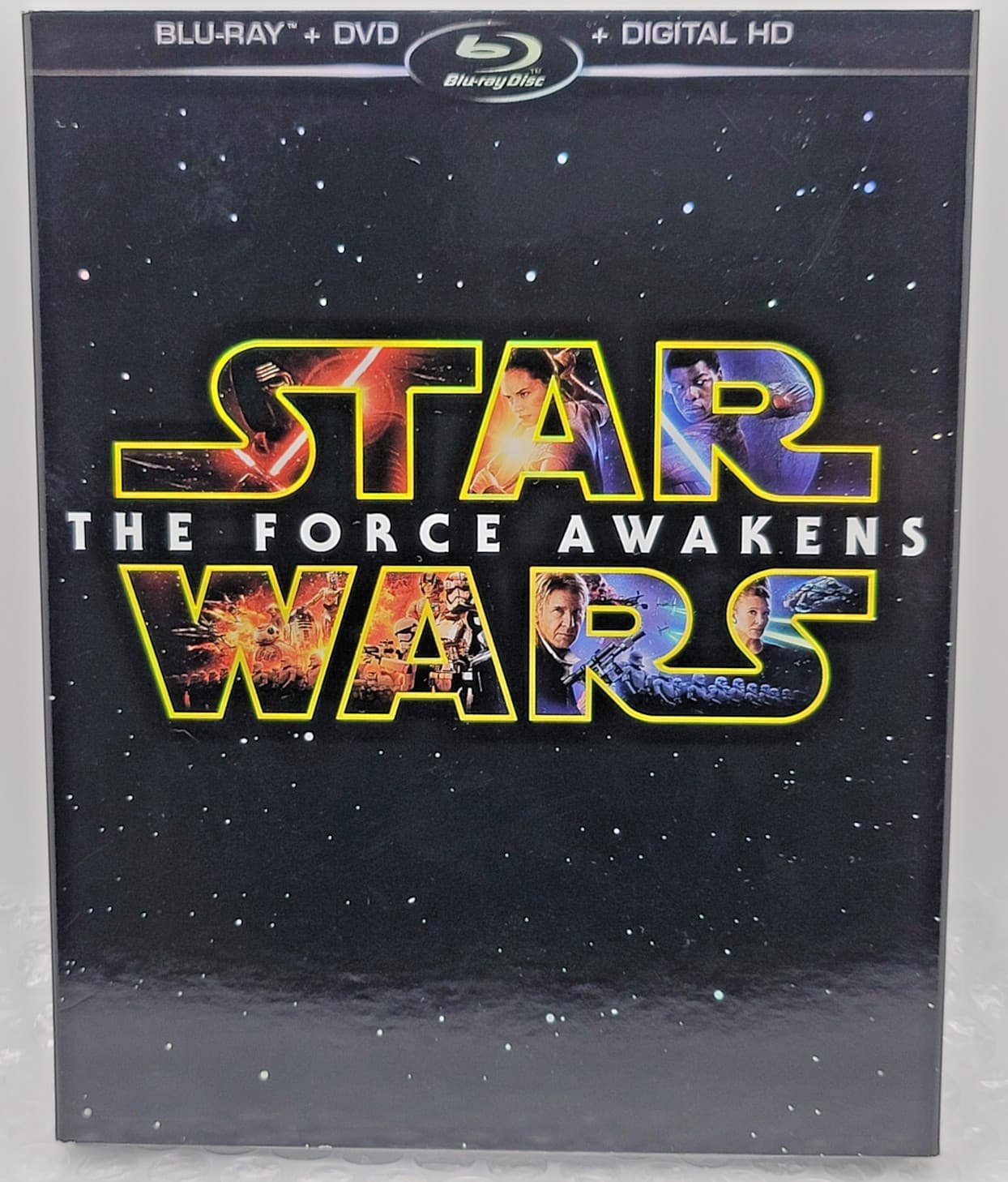 Star Wars: The Force Awakens | Blu-ray + DVD | 2015 | Ford | Sealed New